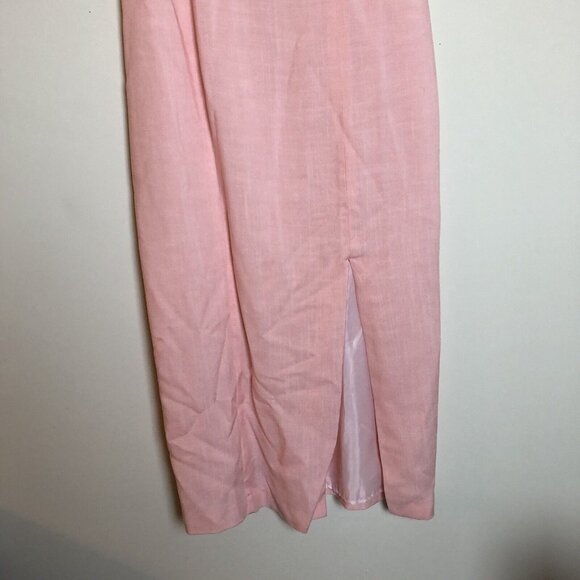 Lang Originals 10 Sheath Dress Queen Anne Beaded Embroidered Womens - Picture 5 of 9